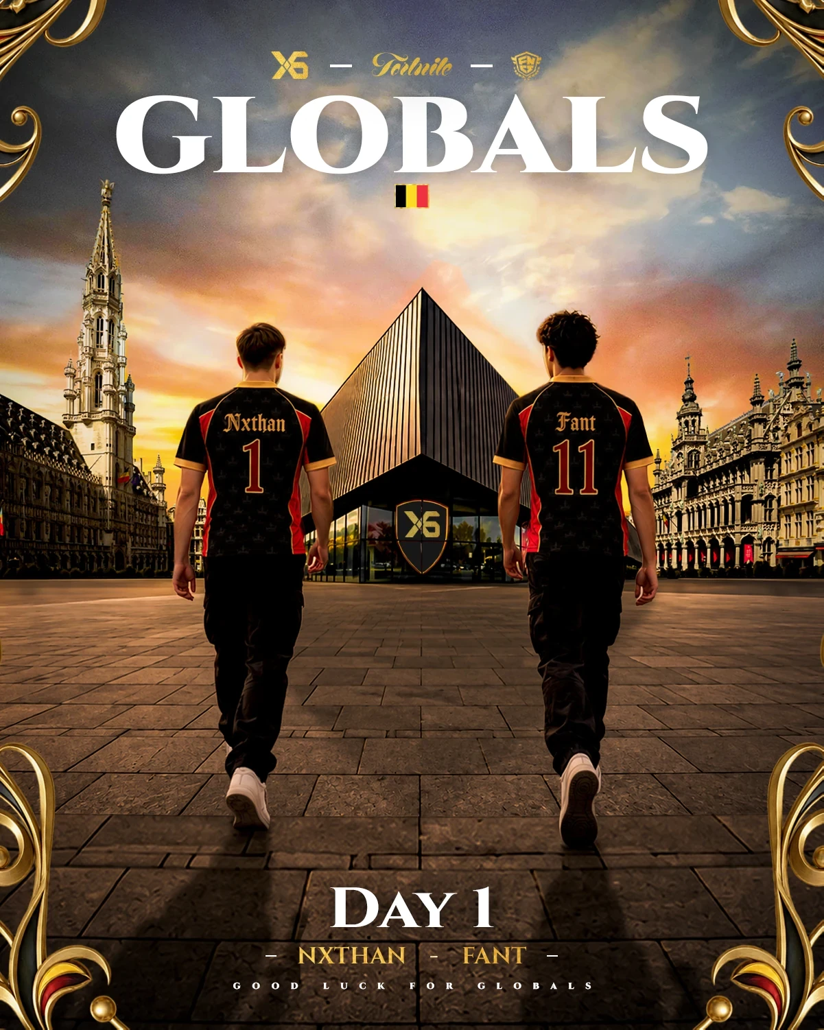 X6 Esport · Worlds Fortnite · Visuel 6