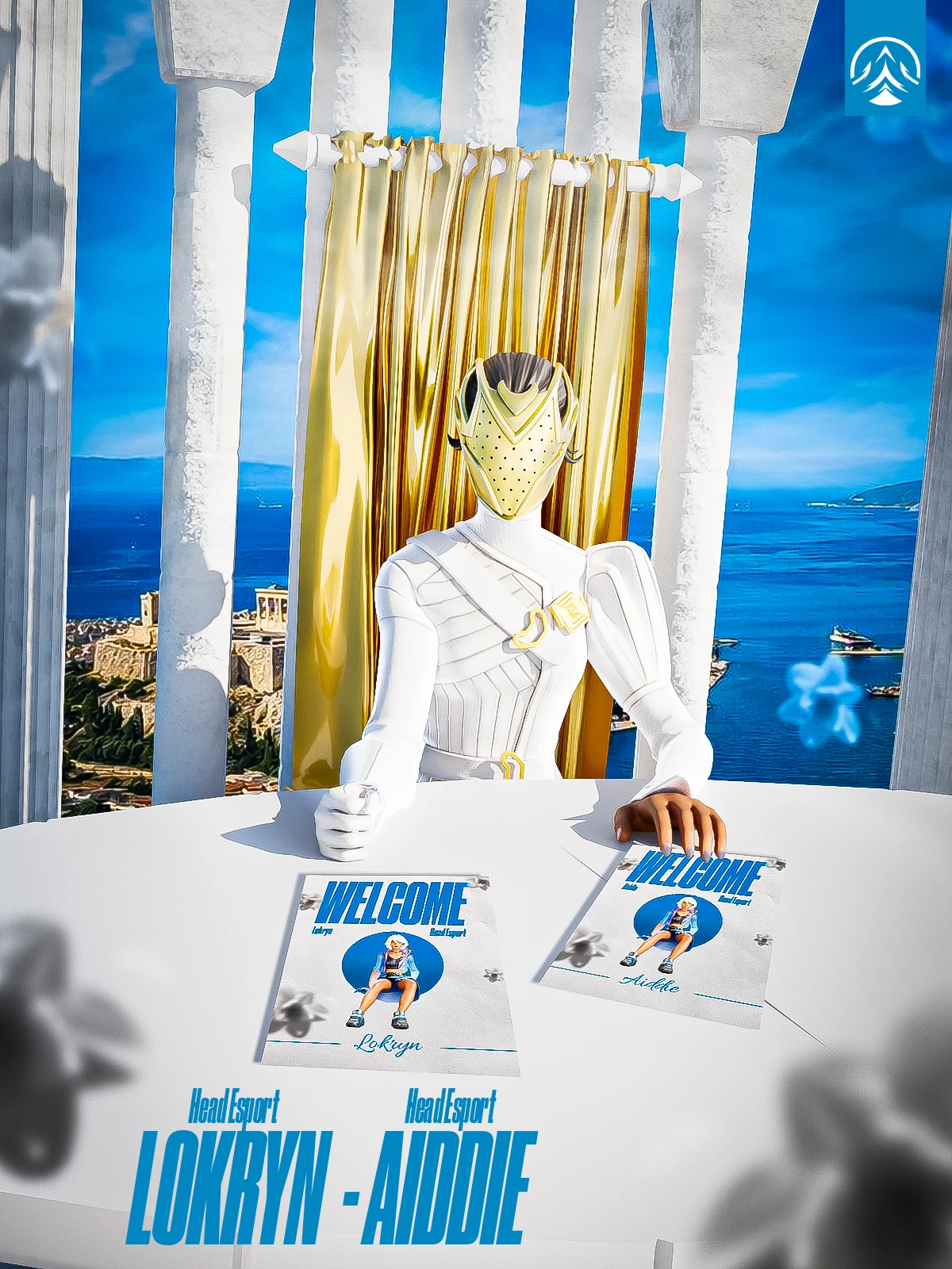 Head Esport · Univers bleu & blanc · Visuel 4