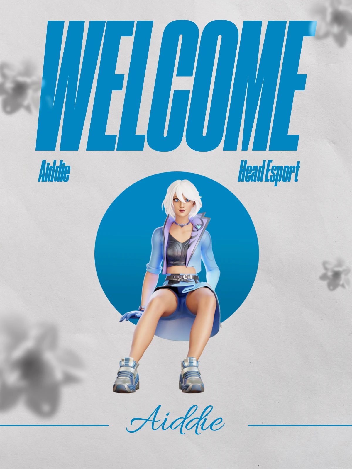 Head Esport · Univers bleu & blanc · Visuel 5